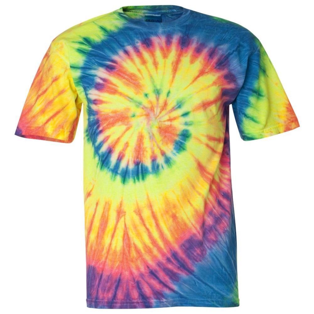 PLUS SizeTie Dye Shirt. Fluorescent Rainbow.NWOT
